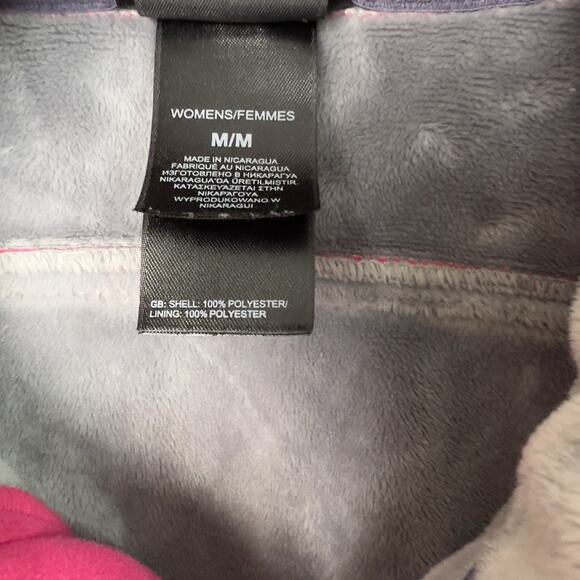 The North Face Jacket Womens Size Medium Pink Soft Shell Winter Coat Sherpa - Picture 3 of 6